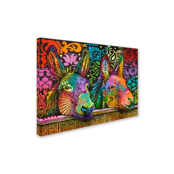 Dean Russo 'Donkeys' Canvas Art,24x32